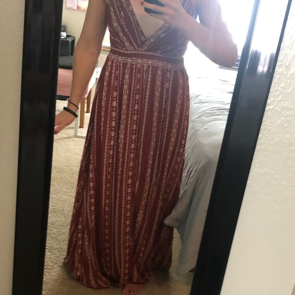NWOT bohemian Maxi dress - Picture 6 of 10